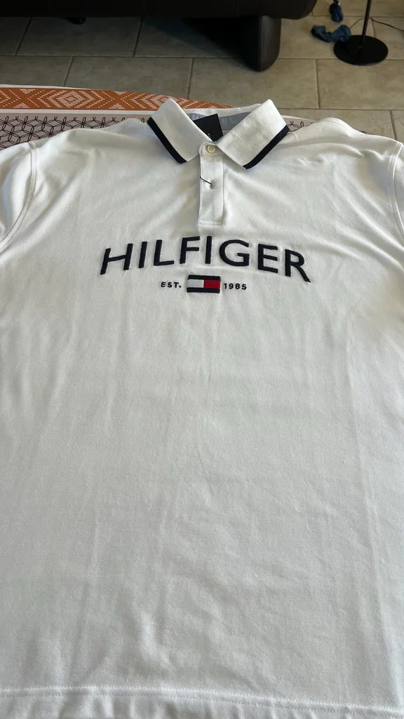 Polo Tommy Hilfiger pour homme taille XXL